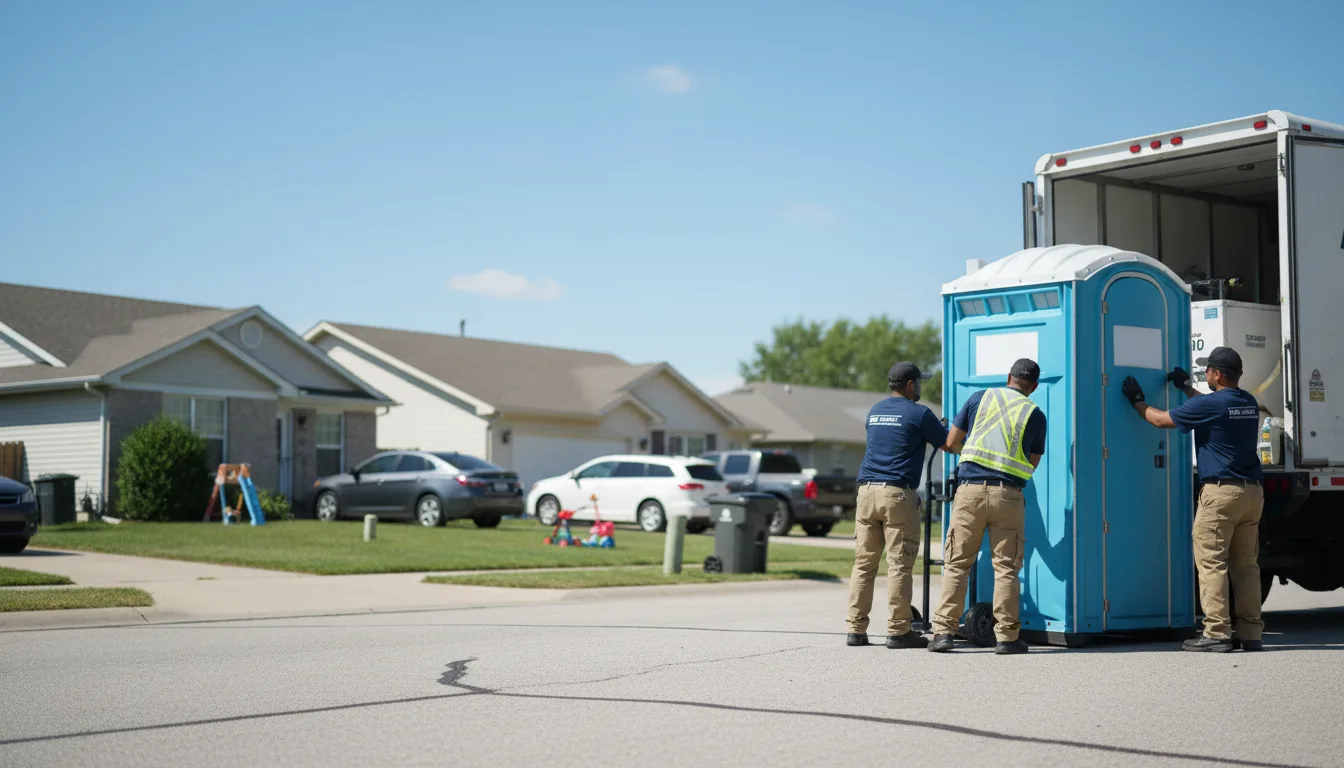 Standard Porta Potty Rentals in Wentzville, MO near me